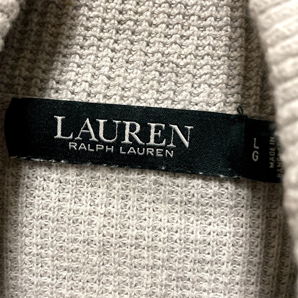 RALPH LAUREN Gray Women's Sweater NEW WITH OUT TAGS